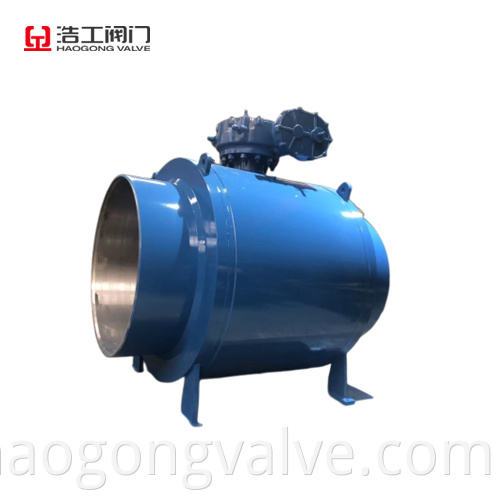 Fully Welded Ball Valve With Gear Box 1 Jpg